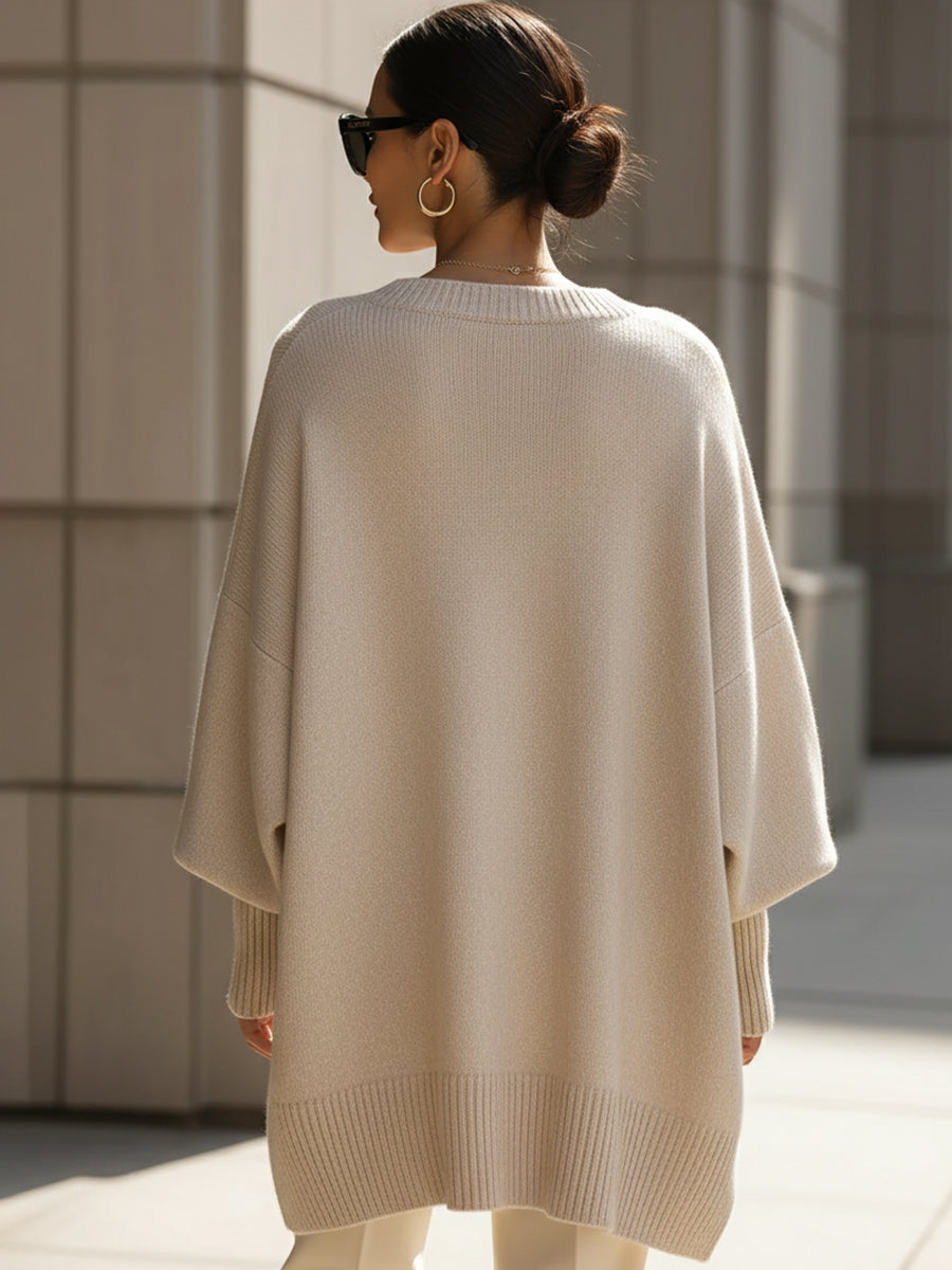 Elodie Oversized Wool Jumper | Alaric & Cyniora London
