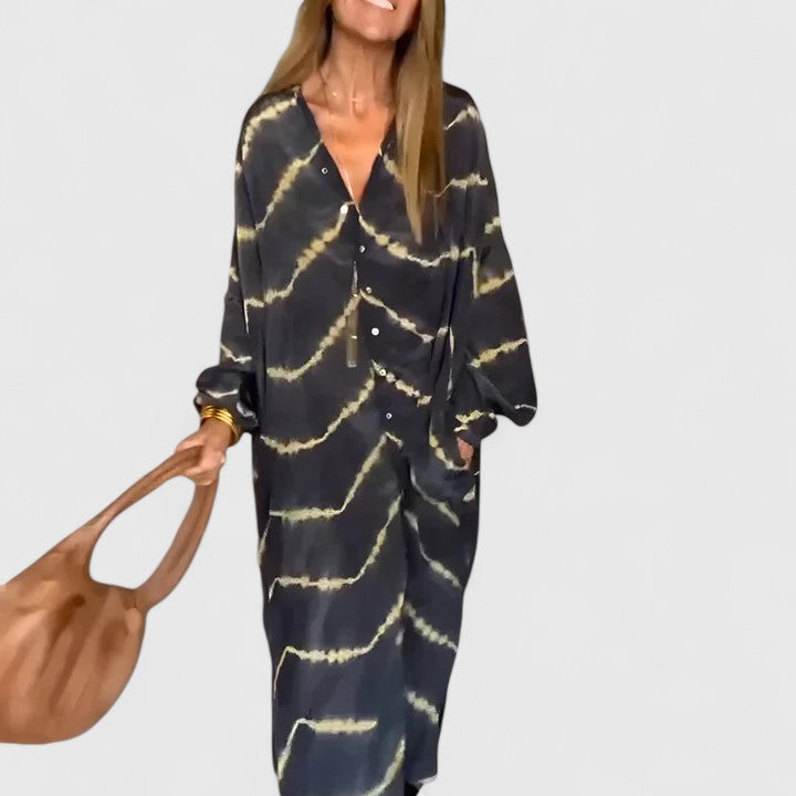 Amelie Elegant Maxi Dress | Alaric & Cyniora London