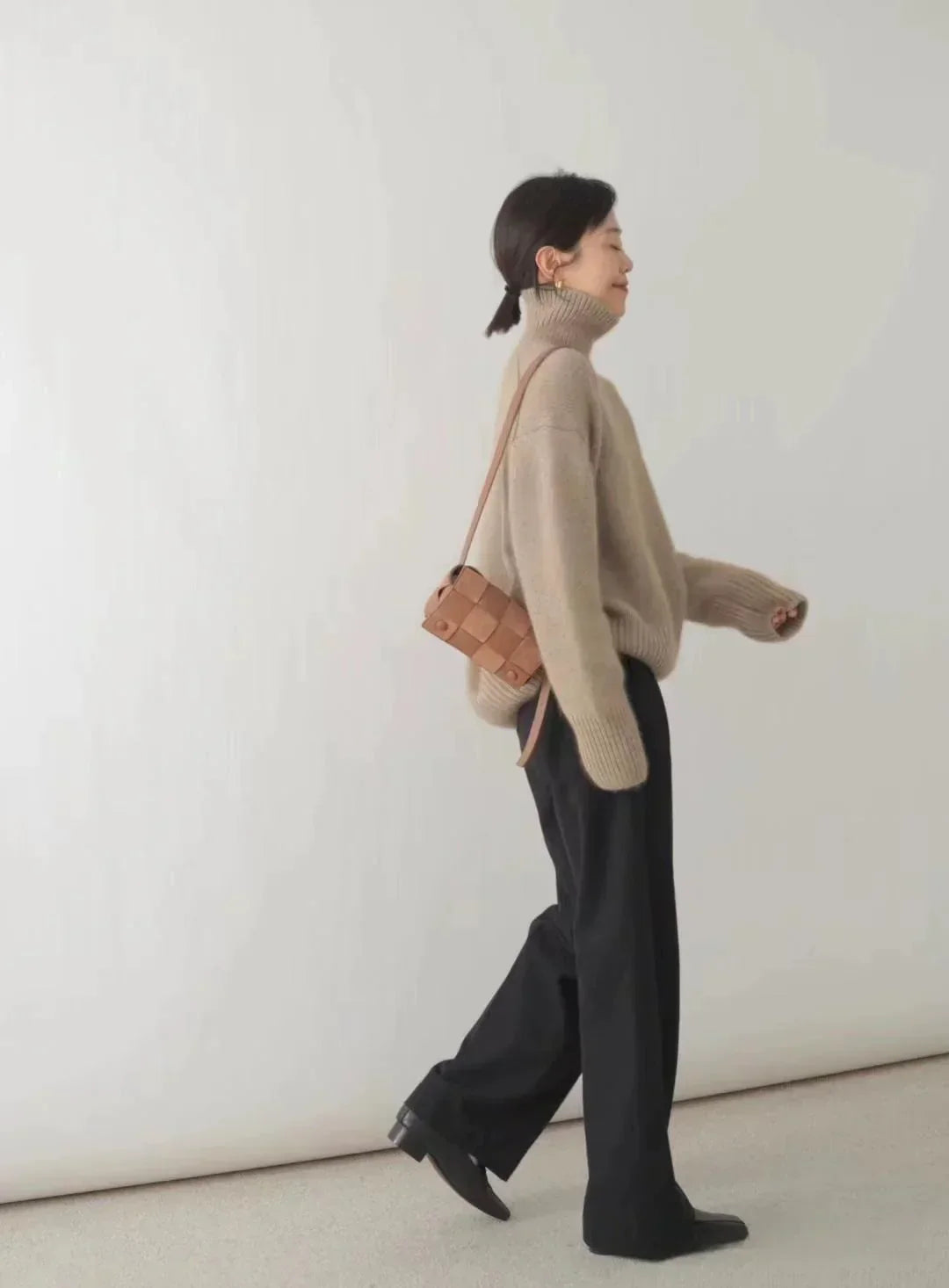 Lottie Cashmere Turtleneck Jumper | Alaric & Cyniora London