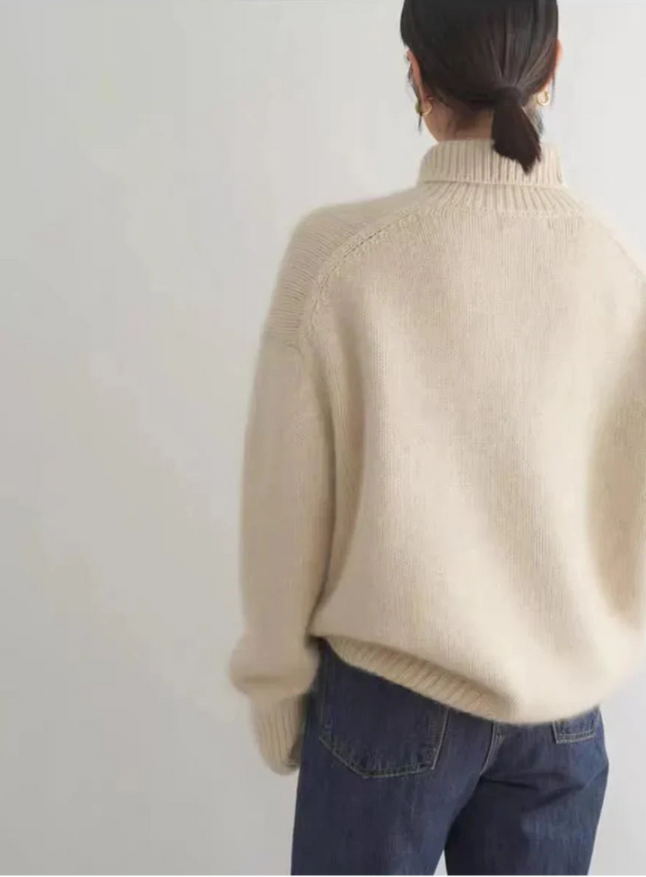Lottie Cashmere Turtleneck Jumper | Alaric & Cyniora London