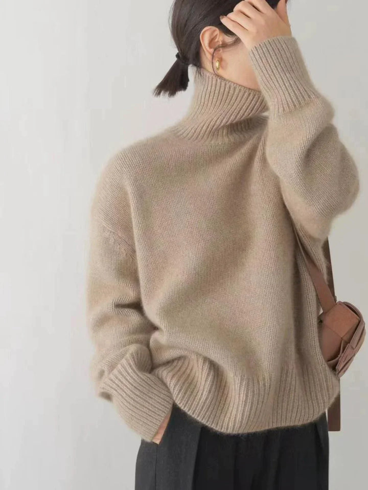 Lottie Cashmere Turtleneck Jumper | Alaric & Cyniora London