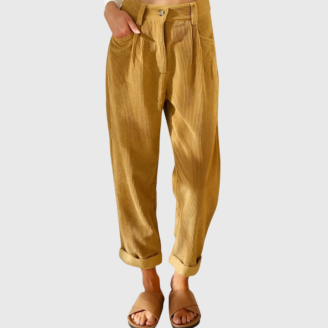Jana Modern Cord Pants | Alaric & Cyniora London