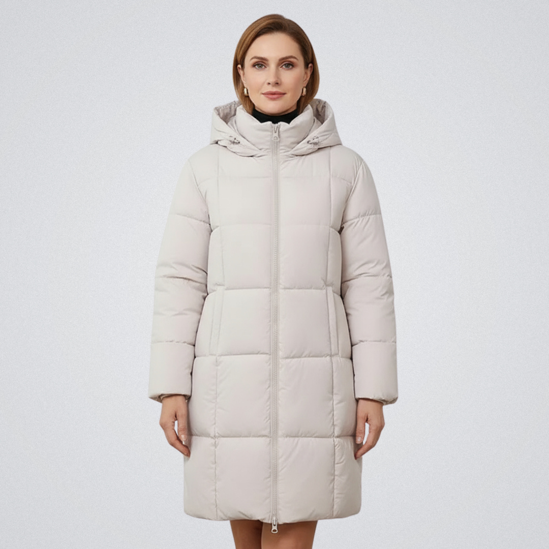 Ariah Elegant Puffer Coat | Alaric & Cyniora London