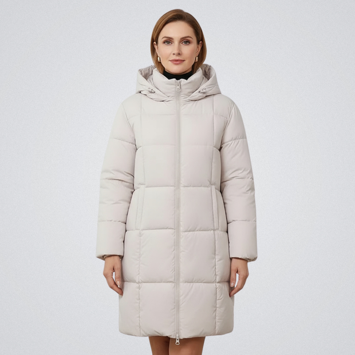 Ariah Elegant Puffer Coat | Alaric & Cyniora London