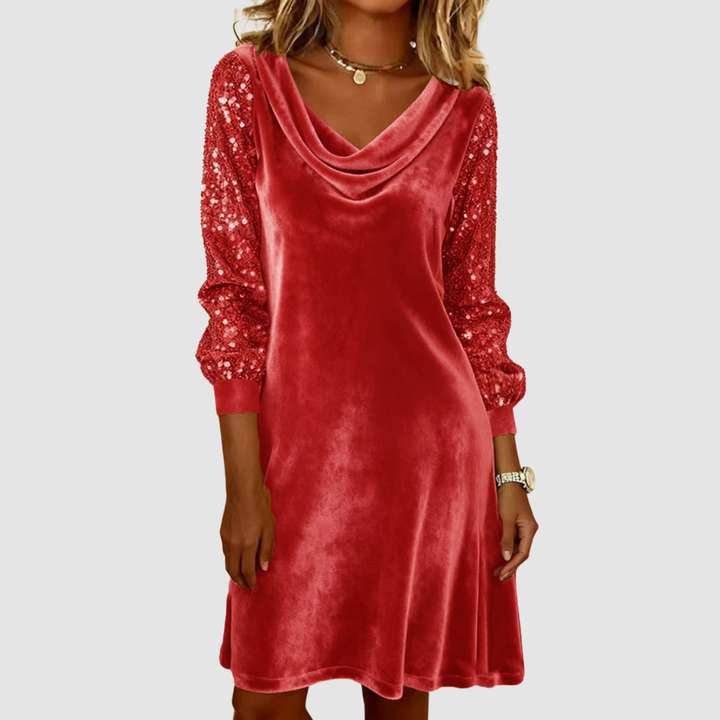 Jhanna Elegant Midi Dress | Alaric & Cyniora London