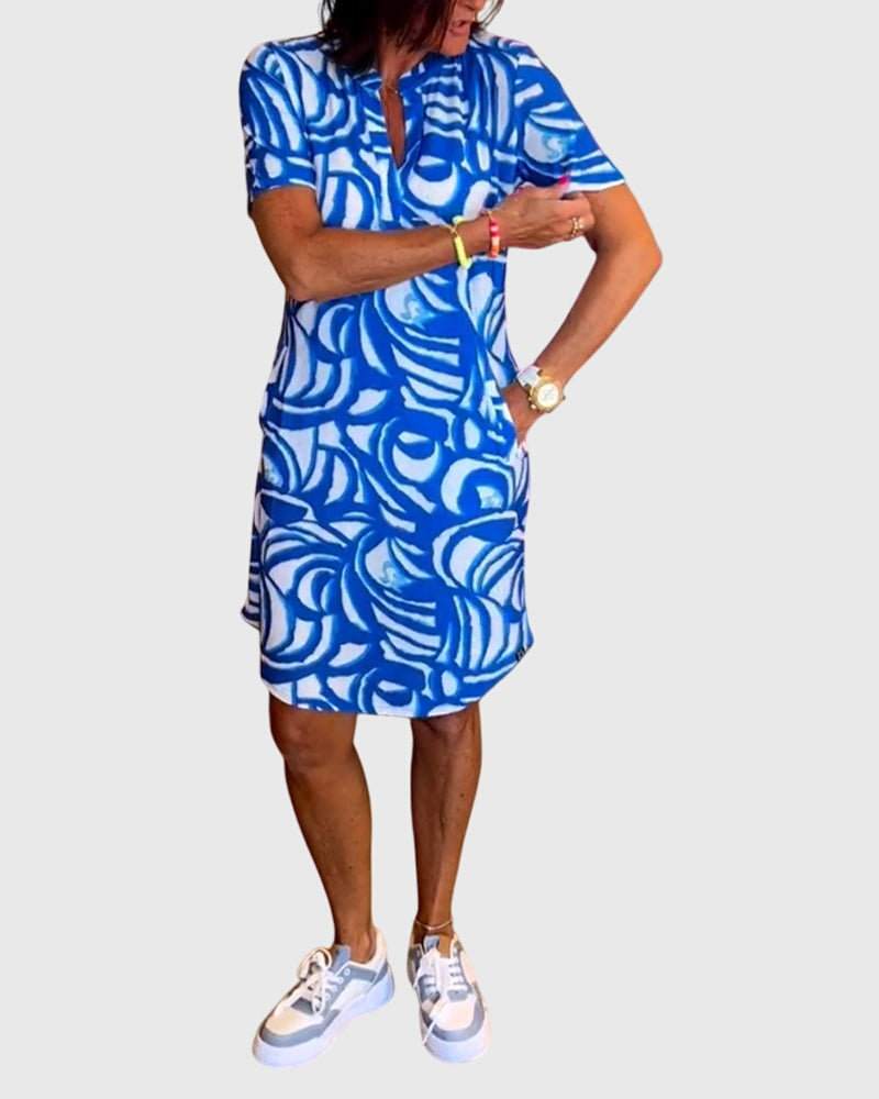 Elle Flattering Walk Dress | Alaric & Cyniora London
