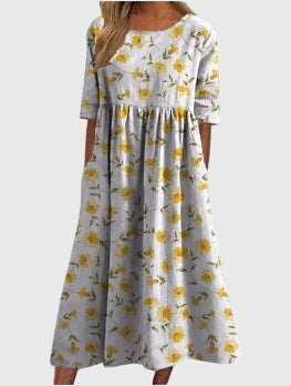Djala Flattering Dress | Alaric & Cyniora London