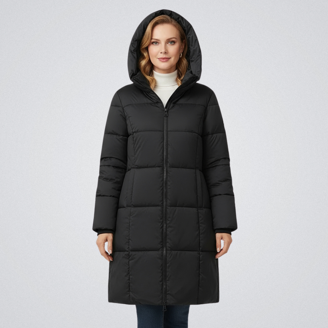 Ariah Elegant Puffer Coat | Alaric & Cyniora London