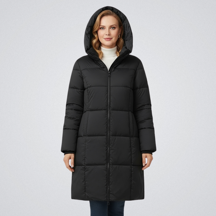 Ariah Elegant Puffer Coat | Alaric & Cyniora London
