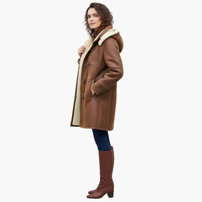 Christabelle Soft Fur Coat | Alaric & Cyniora London