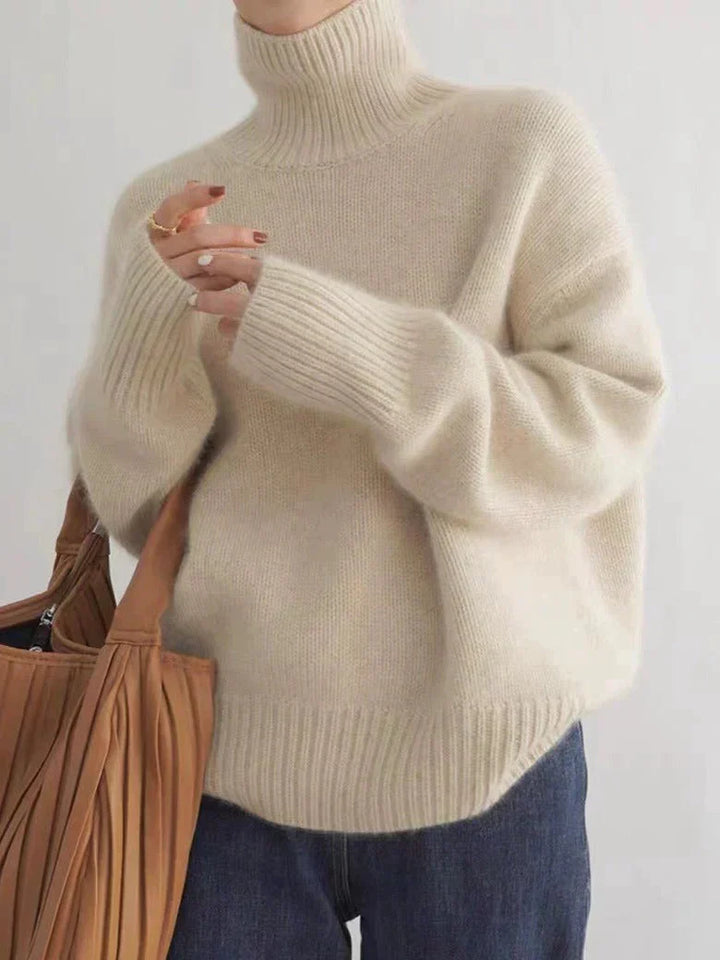 Lottie Cashmere Turtleneck Jumper | Alaric & Cyniora London
