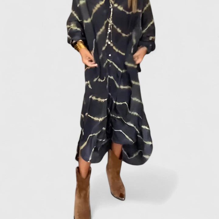 Amelie Elegant Maxi Dress | Alaric & Cyniora London