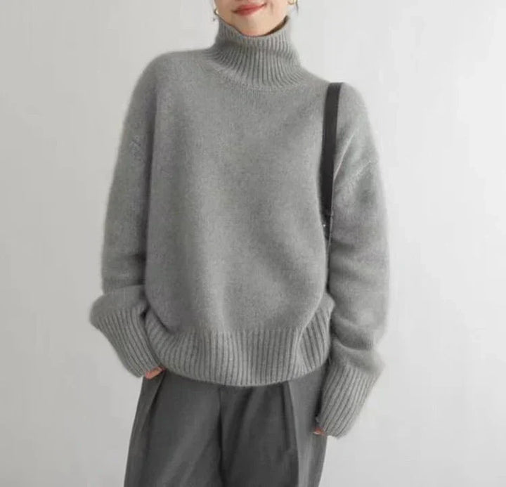 Lottie Cashmere Turtleneck Jumper | Alaric & Cyniora London