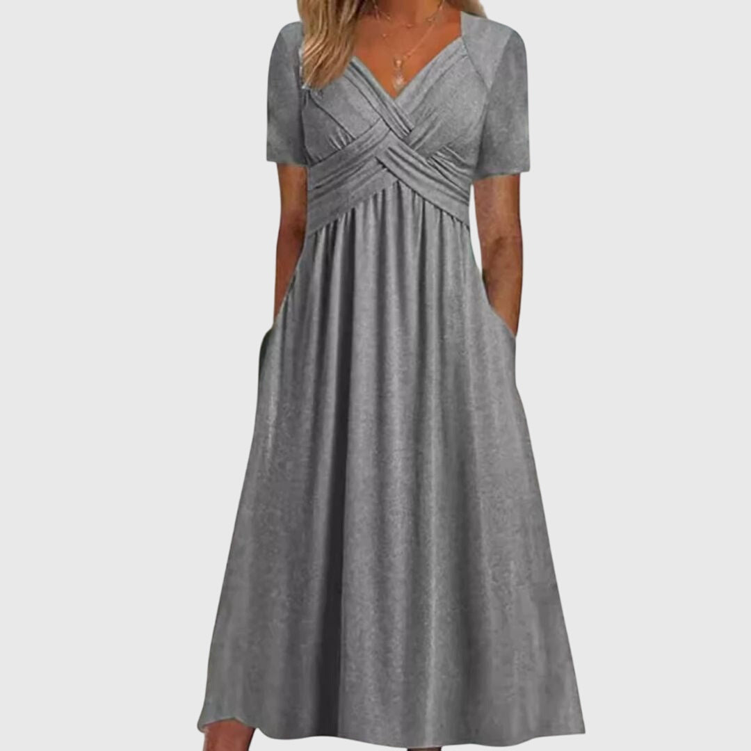 Amanda Flattering Dress | Alaric & Cyniora London