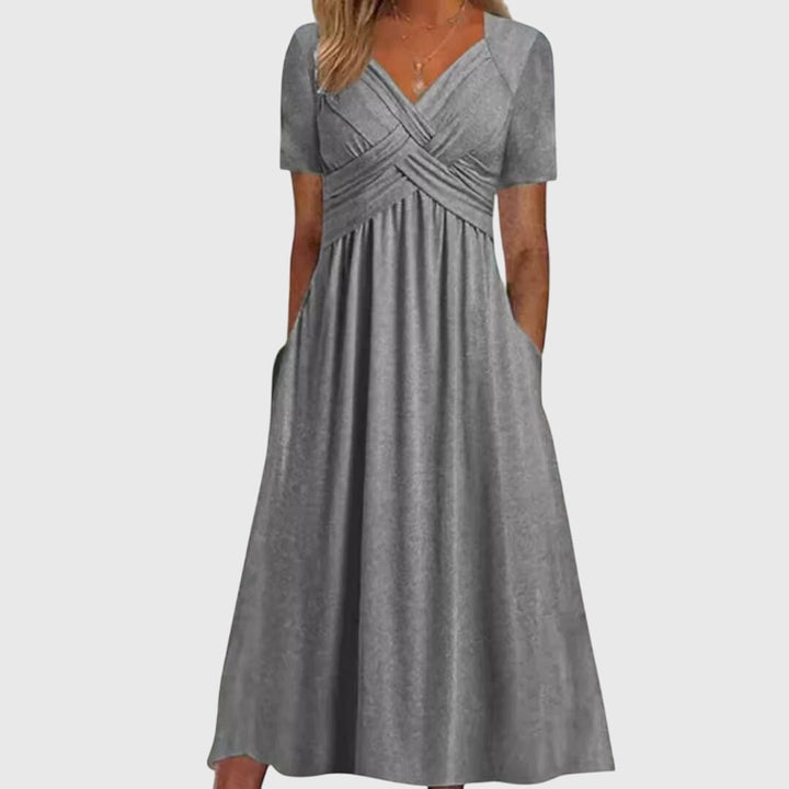 Amanda Flattering Dress | Alaric & Cyniora London