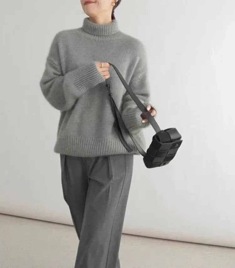 Lottie Cashmere Turtleneck Jumper | Alaric & Cyniora London