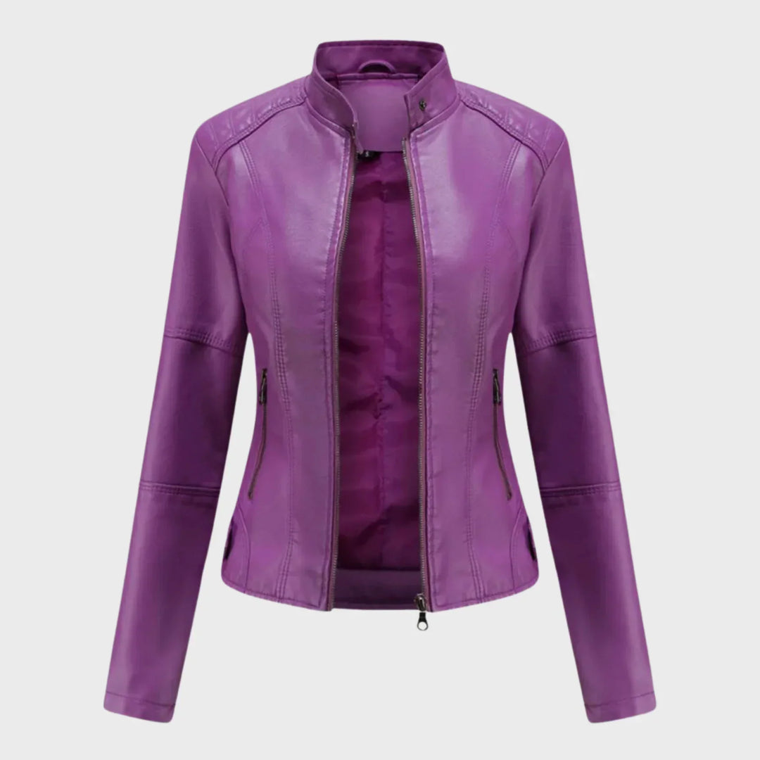 Romina | Casual Leather Jacket