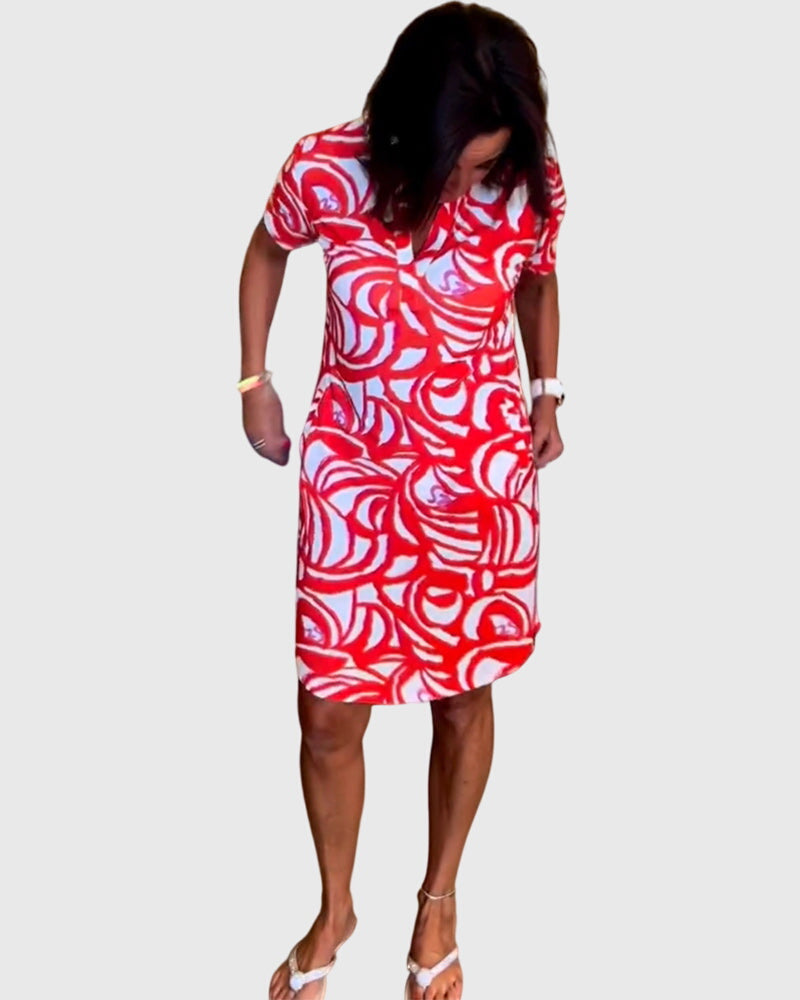 Elle Flattering Walk Dress | Alaric & Cyniora London