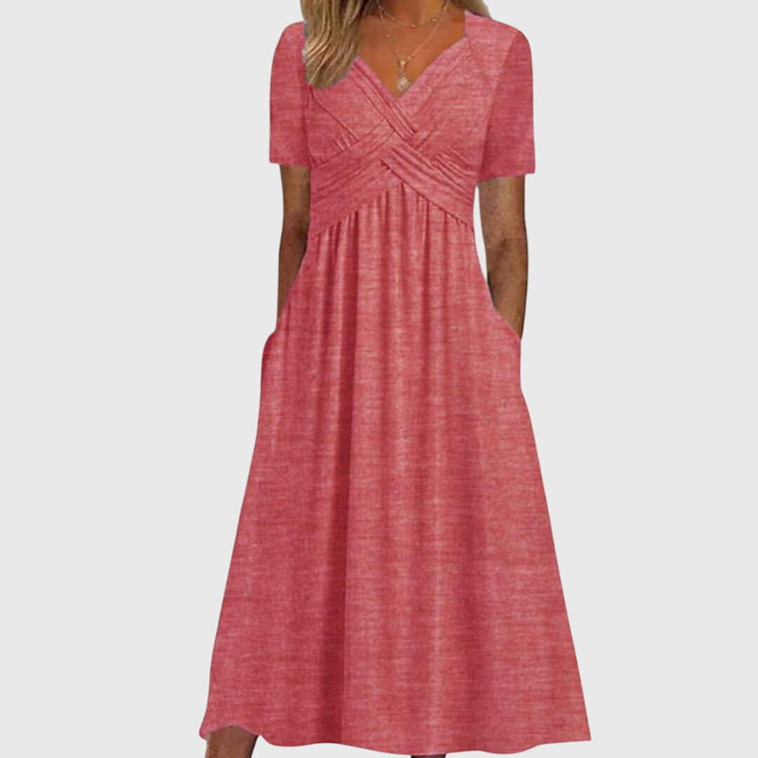 Amanda Flattering Dress | Alaric & Cyniora London