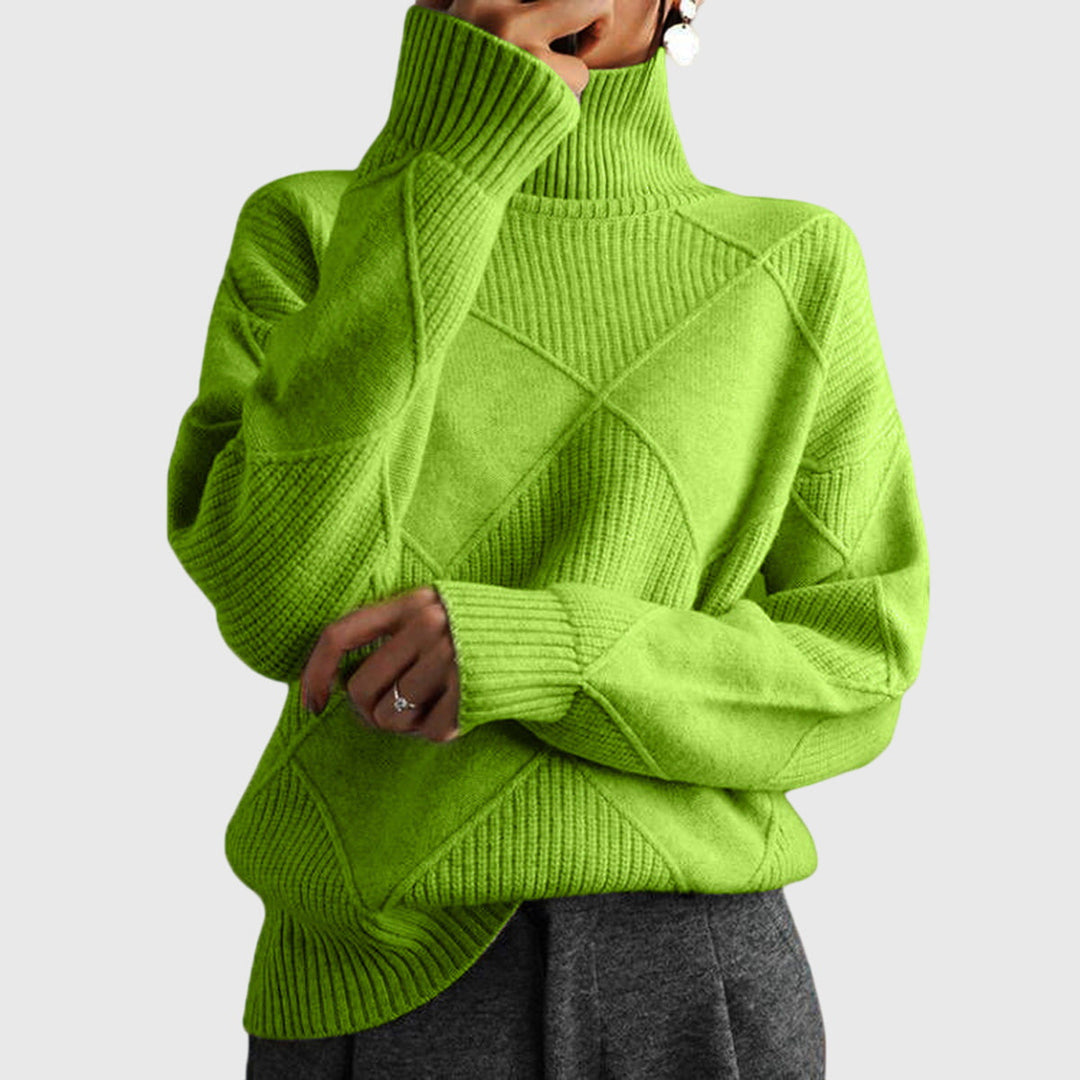 Angela Turtleneck Sweater | Alaric & Cyniora London
