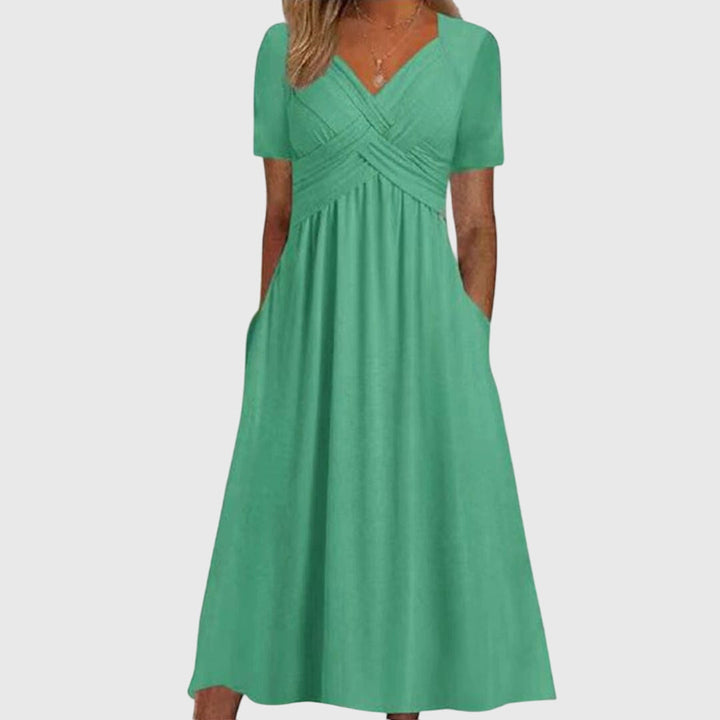 Amanda Flattering Dress | Alaric & Cyniora London