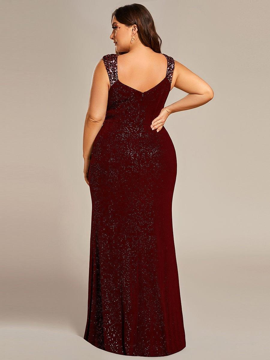 ever NOIRE|Elegant Sequin Prom Dress