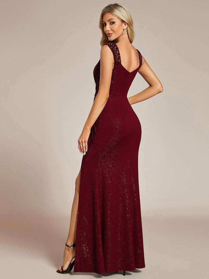 ever NOIRE|Elegant Sequin Prom Dress
