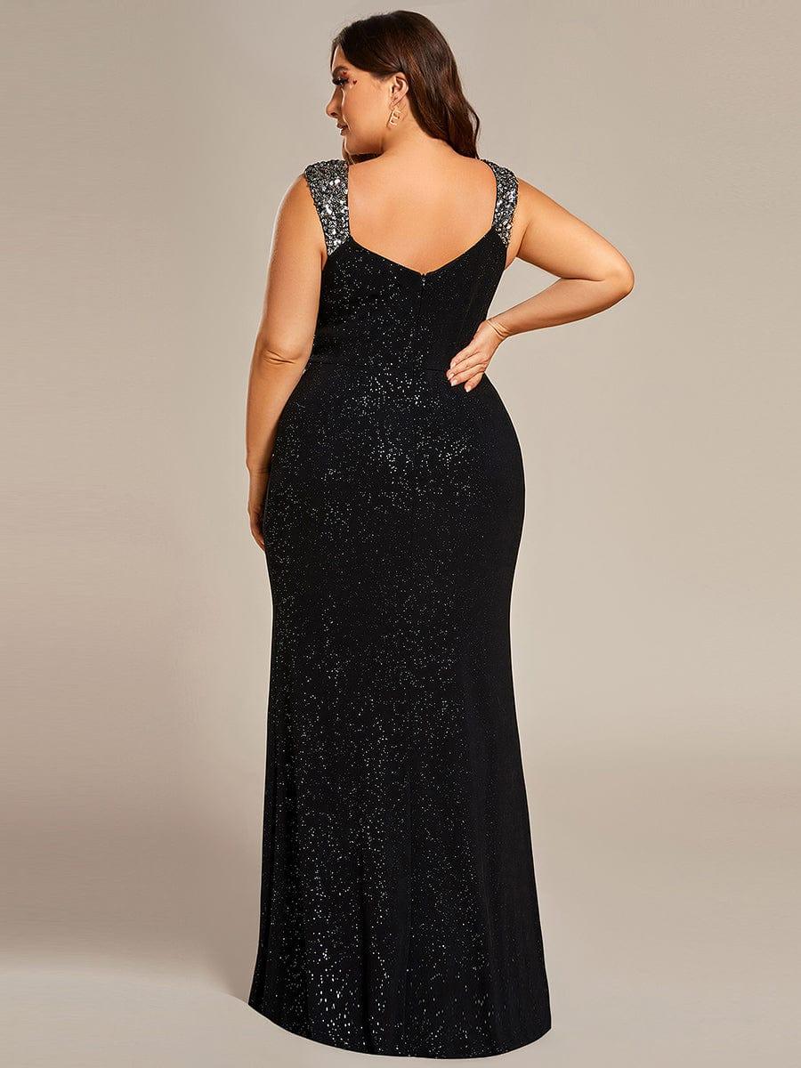 ever NOIRE|Elegant Sequin Prom Dress