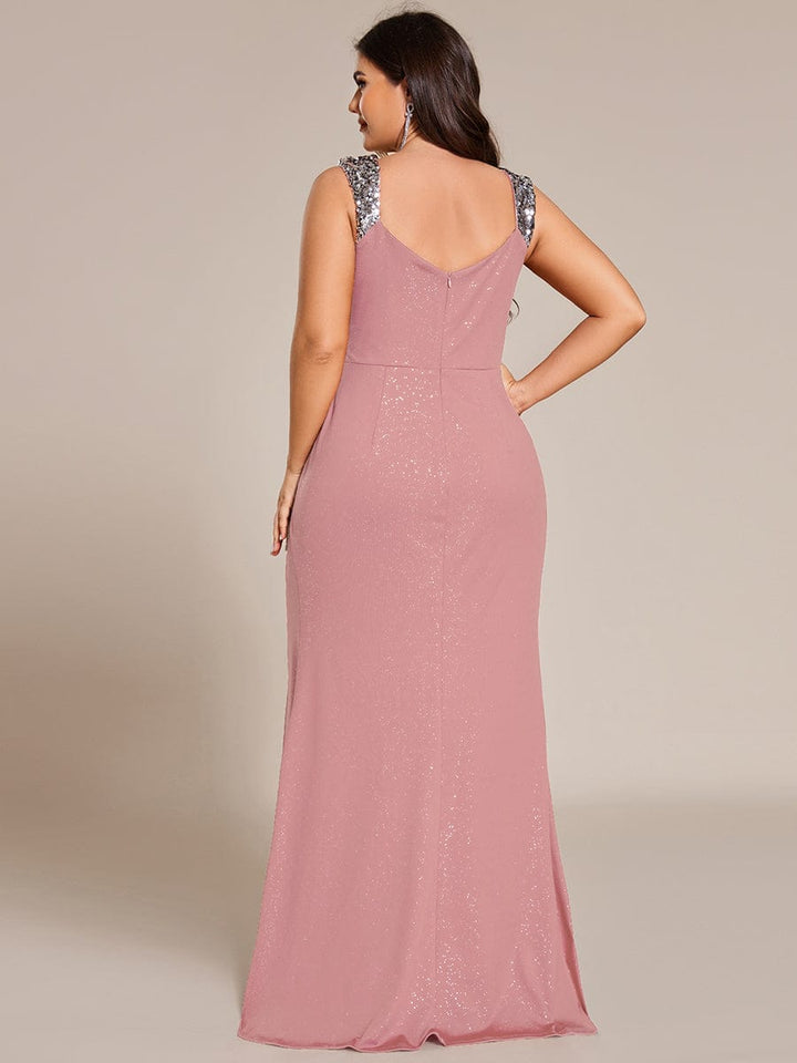 ever NOIRE|Elegant Sequin Prom Dress