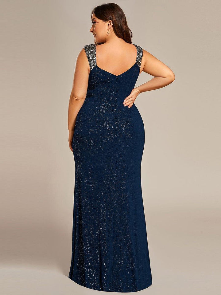 ever NOIRE|Elegant Sequin Prom Dress