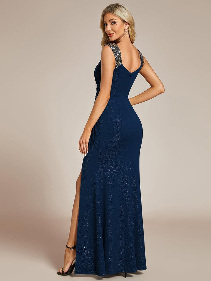 ever NOIRE|Elegant Sequin Prom Dress