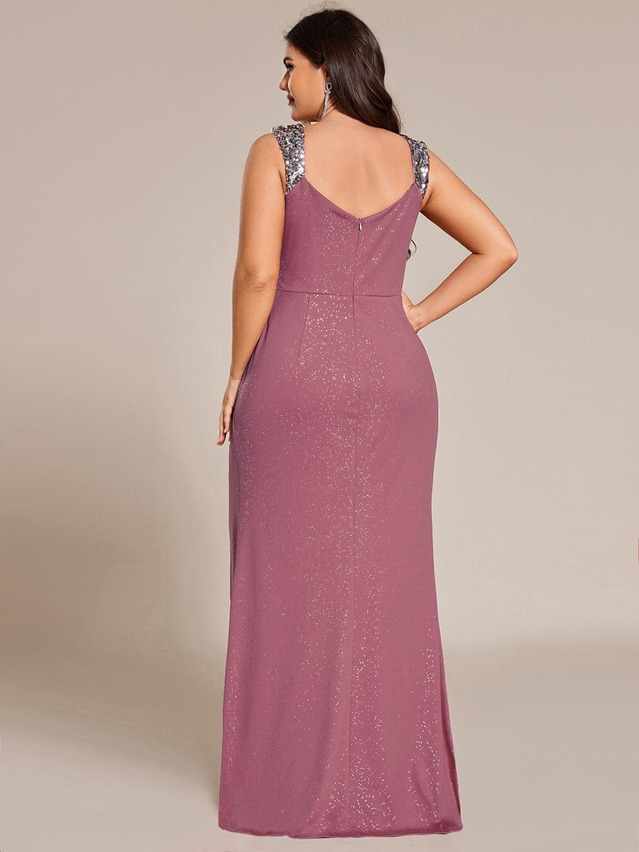 ever NOIRE|Elegant Sequin Prom Dress