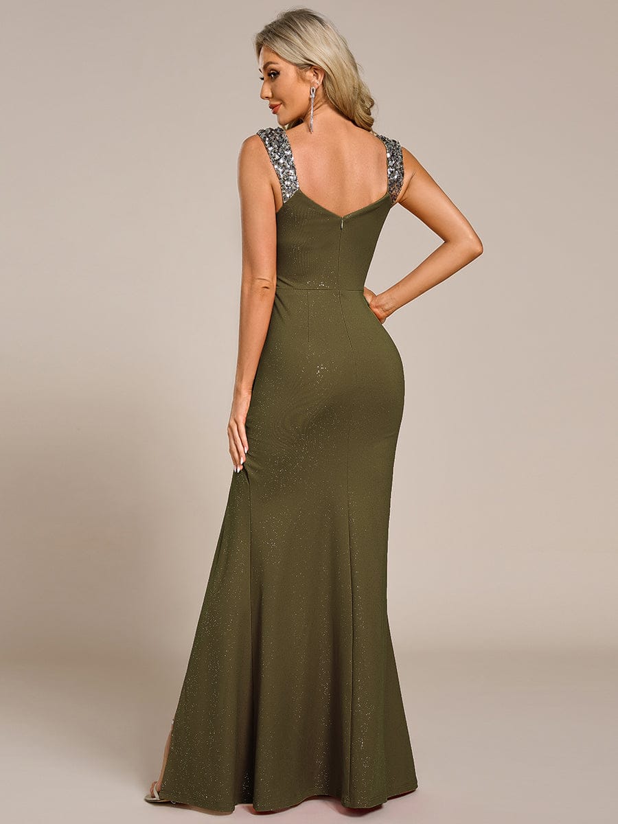 ever NOIRE|Elegant Sequin Prom Dress