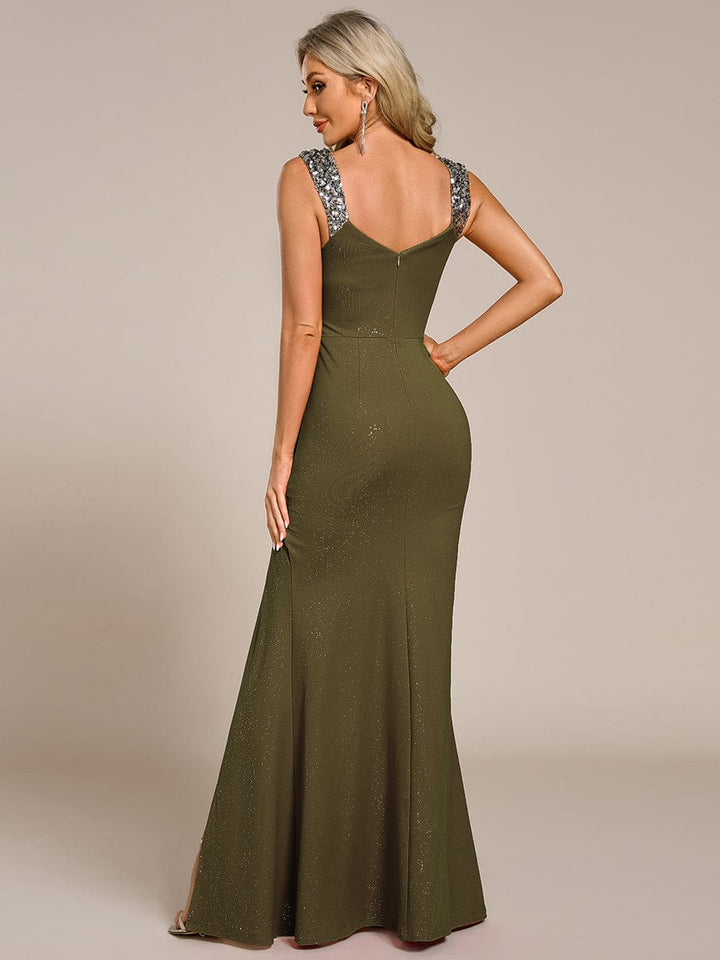 ever NOIRE|Elegant Sequin Prom Dress