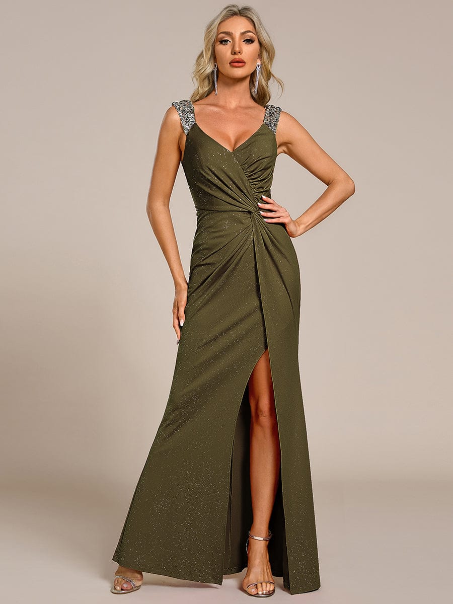 ever NOIRE|Elegant Sequin Prom Dress