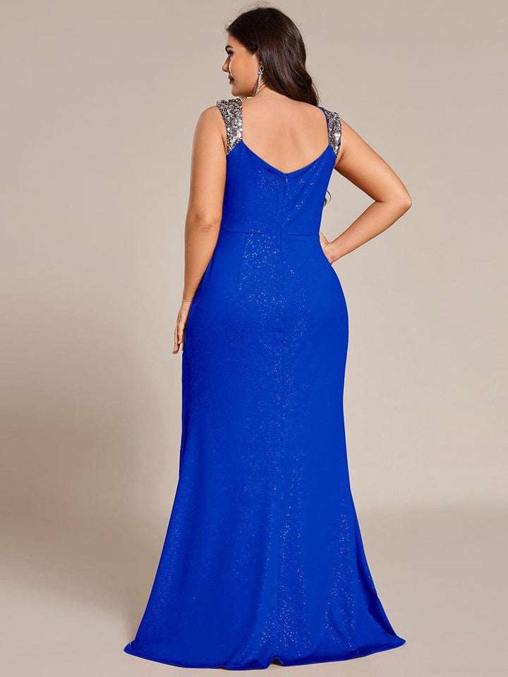 ever NOIRE|Elegant Sequin Prom Dress