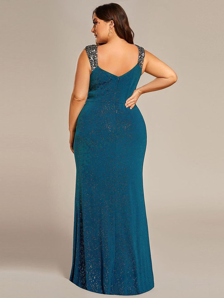 ever NOIRE|Elegant Sequin Prom Dress