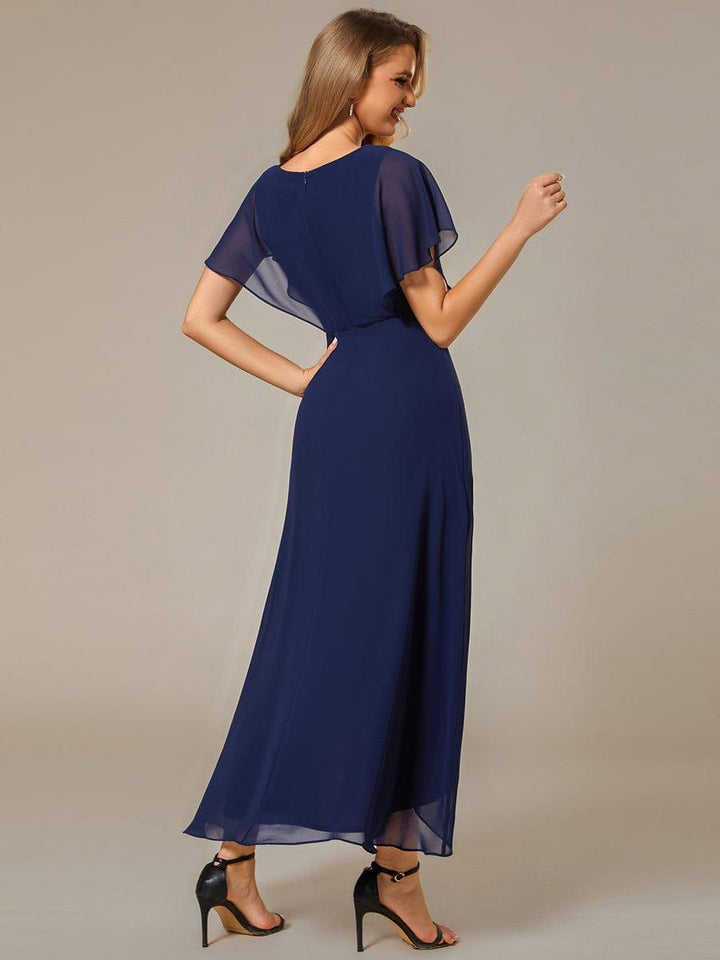 Lilas Chiffon A-Line Dress | Alaric & Cyniora London