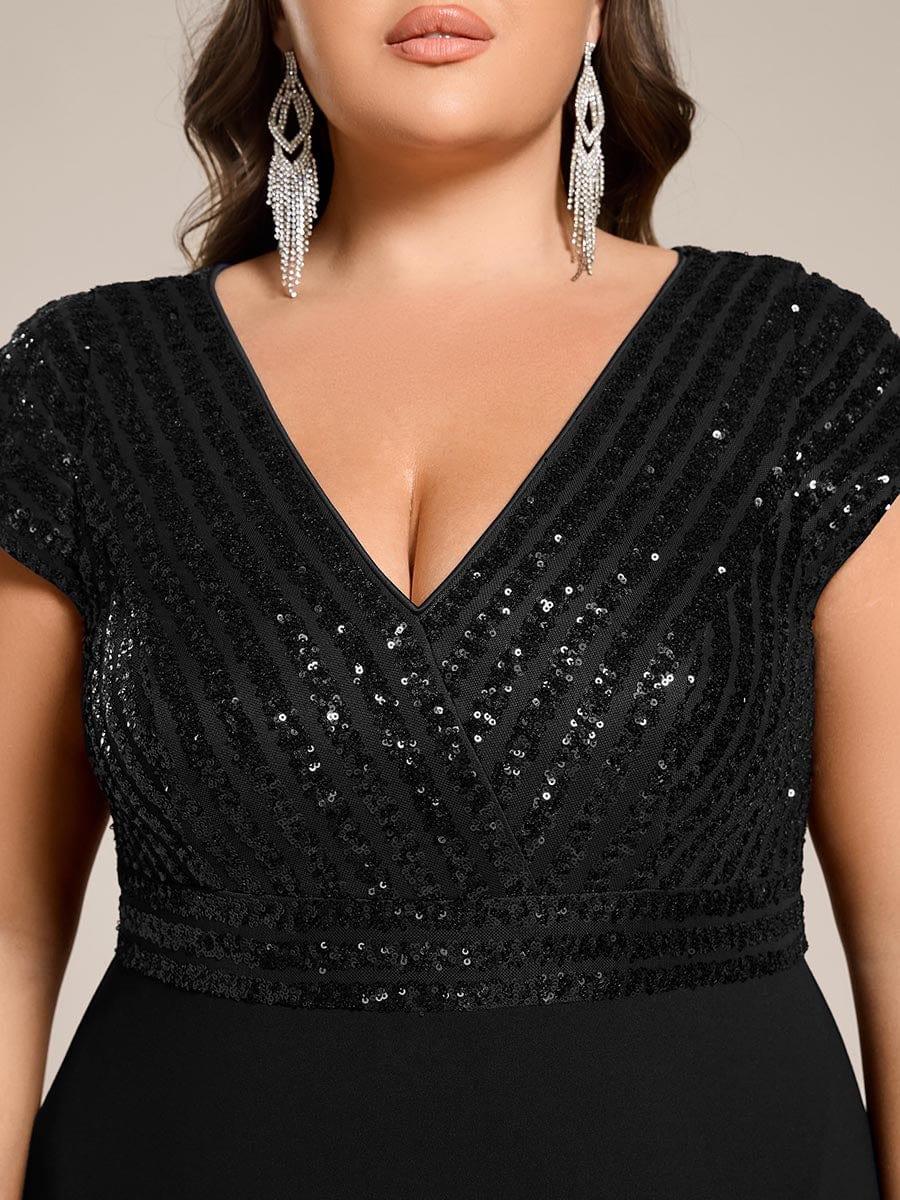 Baylor Asymmetrical Sequin Midi Dress | Alaric & Cyniora London