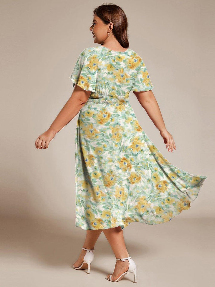 Eden Elegant Midi Dress | Alaric & Cyniora London