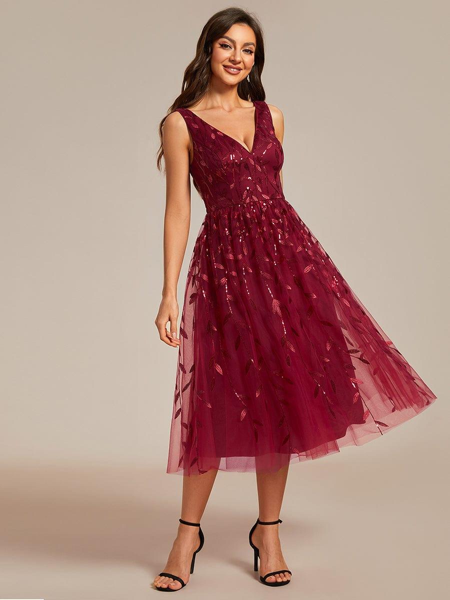 Roux Sequin Evening Midi Dress | Alaric & Cyniora London