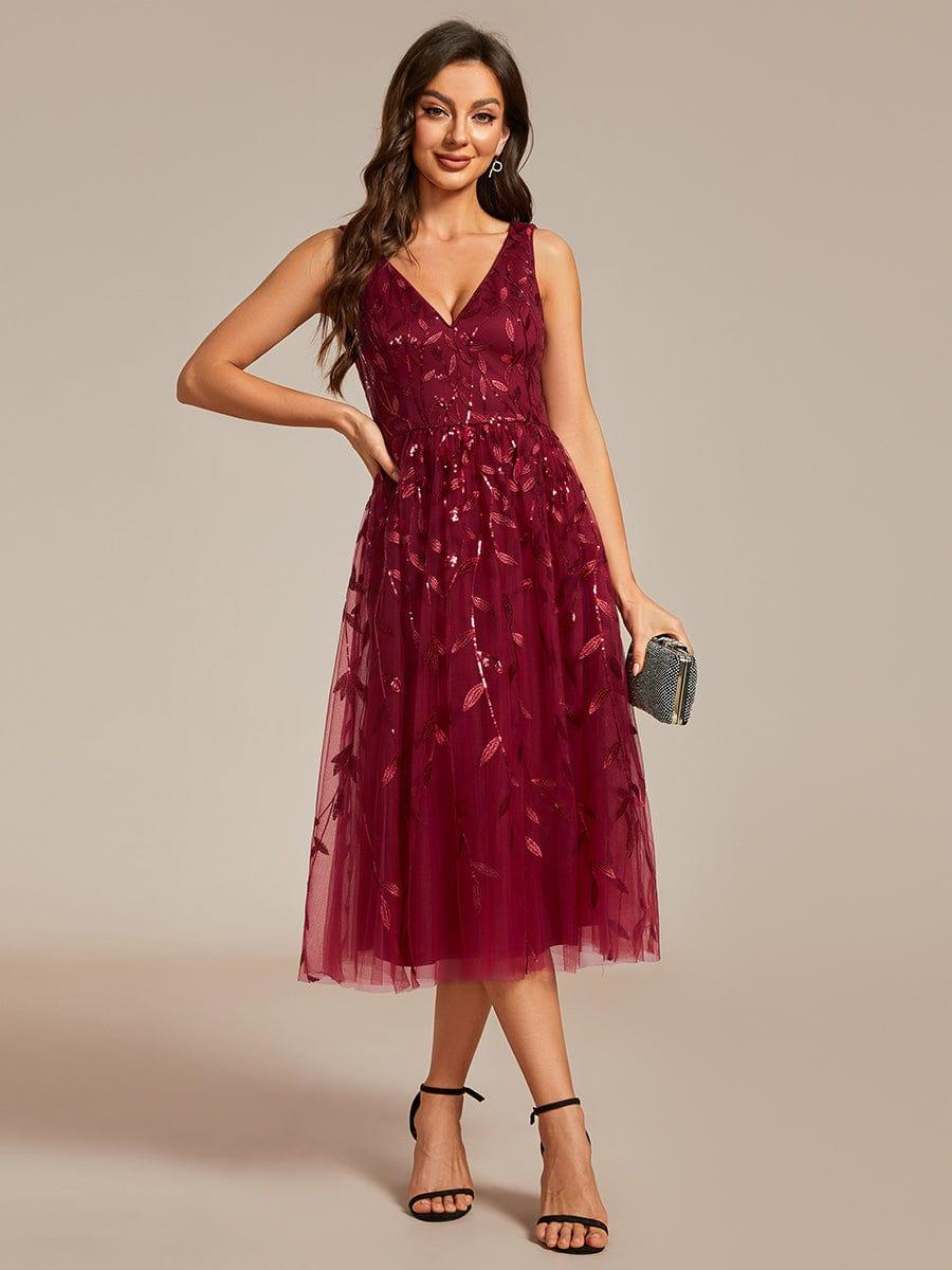 Roux Sequin Evening Midi Dress | Alaric & Cyniora London