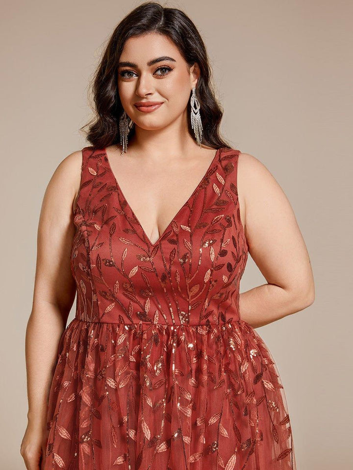 Roux Sequin Evening Midi Dress | Alaric & Cyniora London