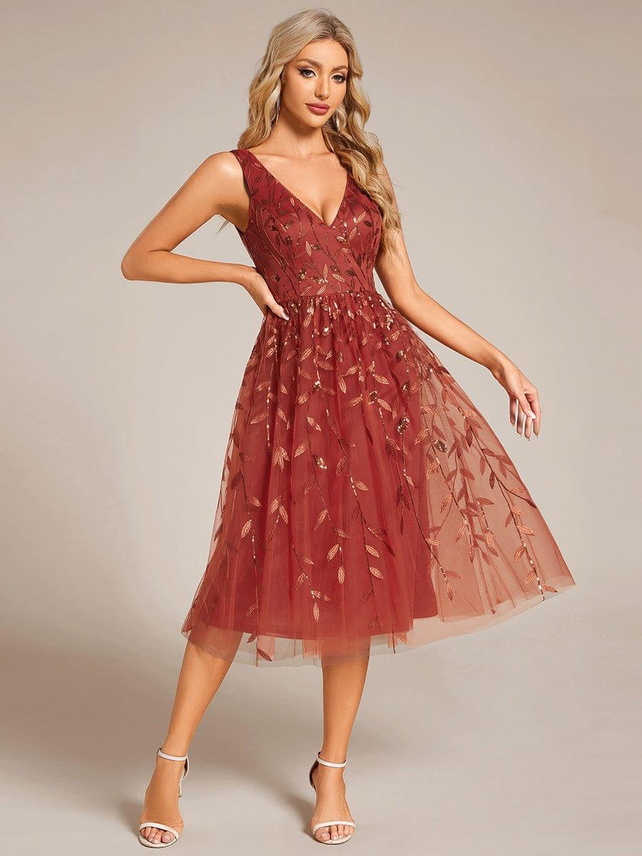 Roux Sequin Evening Midi Dress | Alaric & Cyniora London