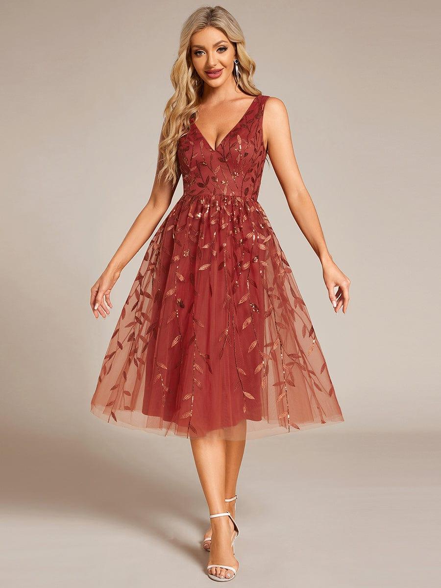 Roux Sequin Evening Midi Dress | Alaric & Cyniora London