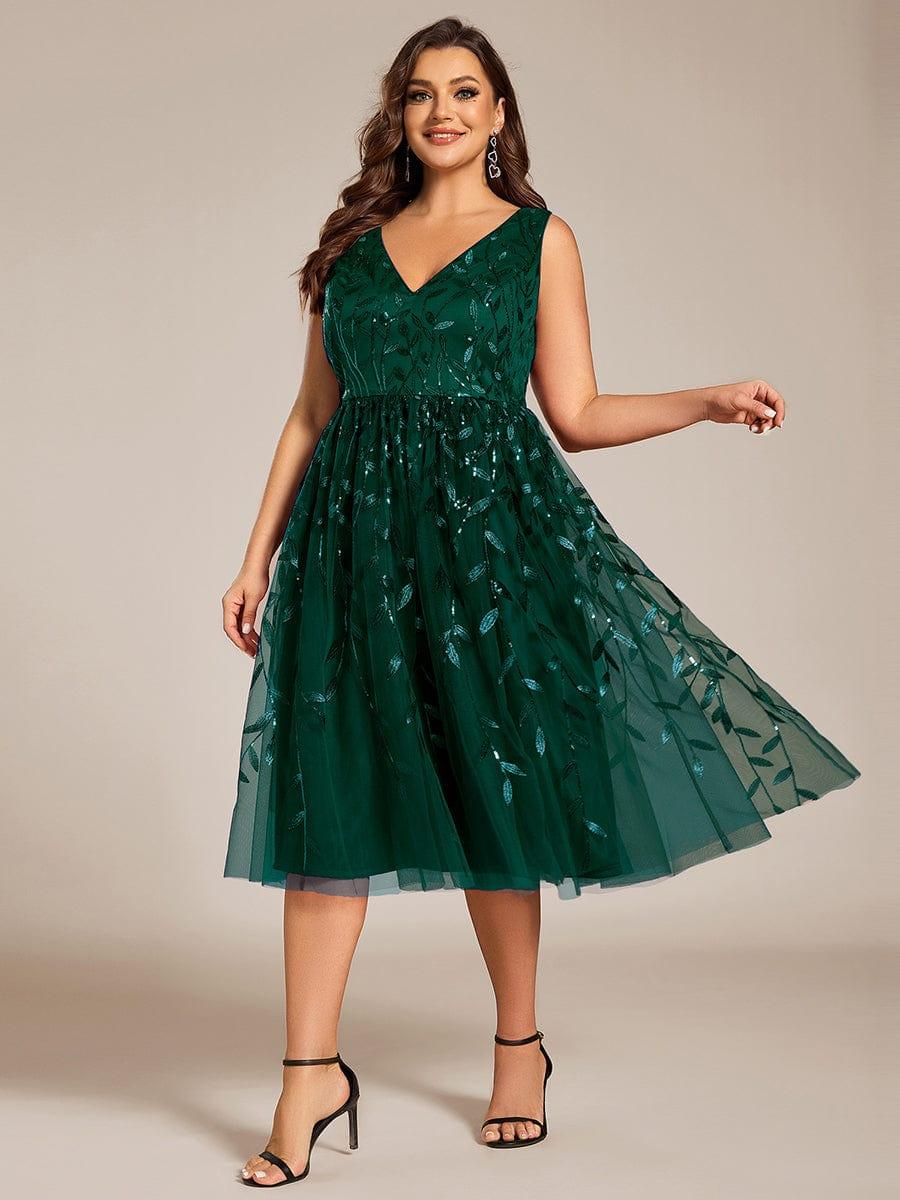 Roux Sequin Evening Midi Dress | Alaric & Cyniora London