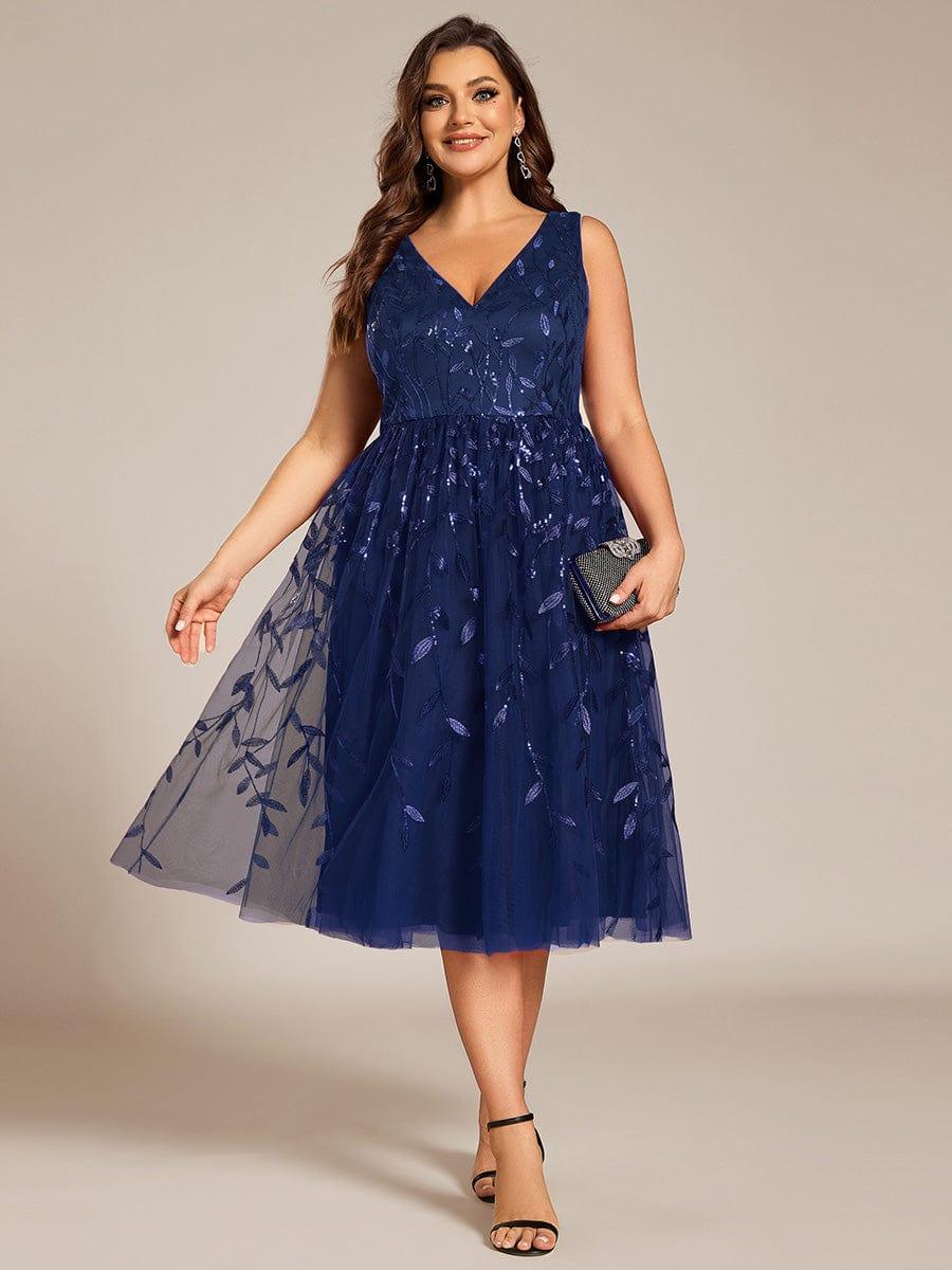 Roux Sequin Evening Midi Dress | Alaric & Cyniora London