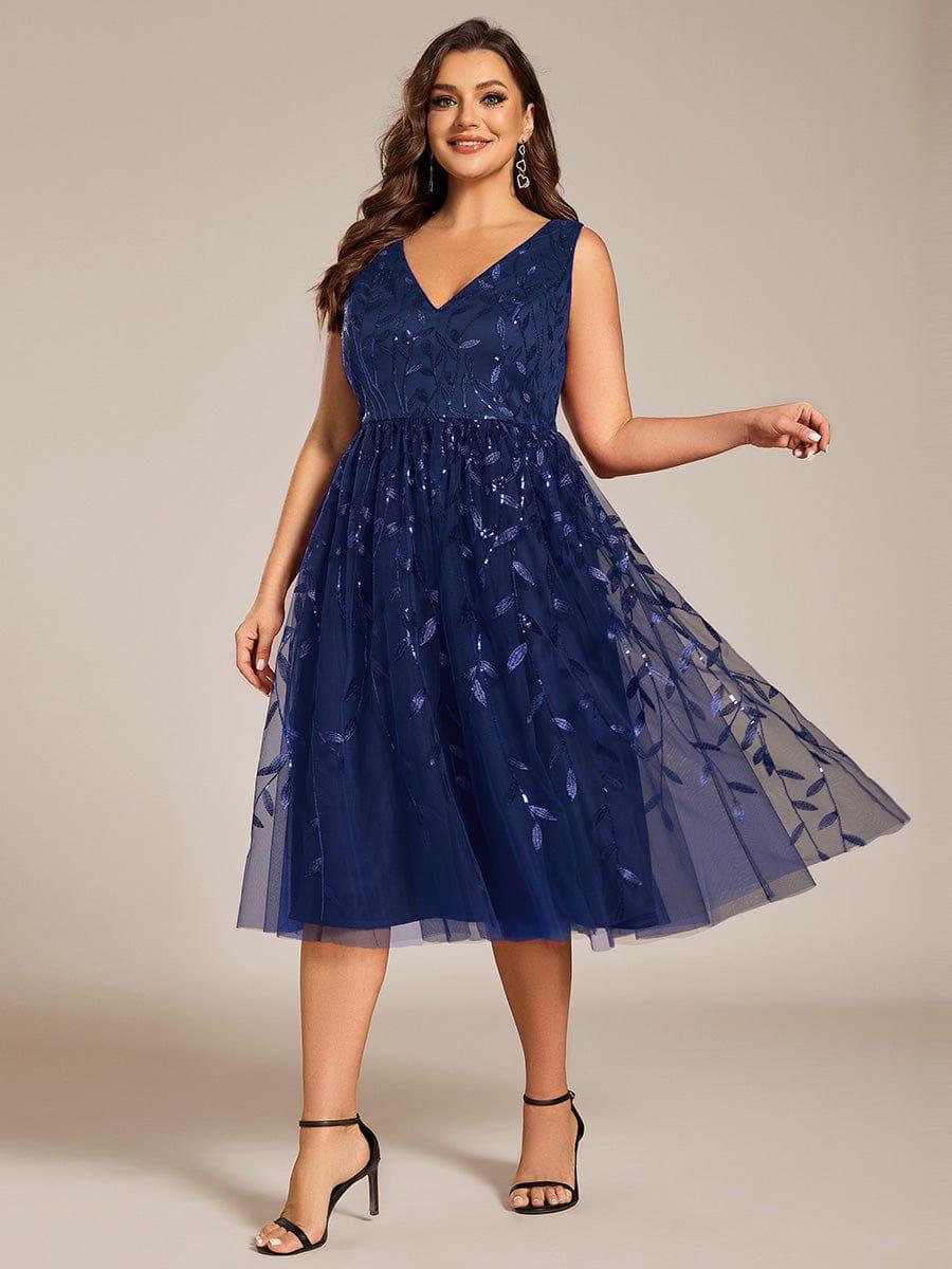 Roux Sequin Evening Midi Dress | Alaric & Cyniora London