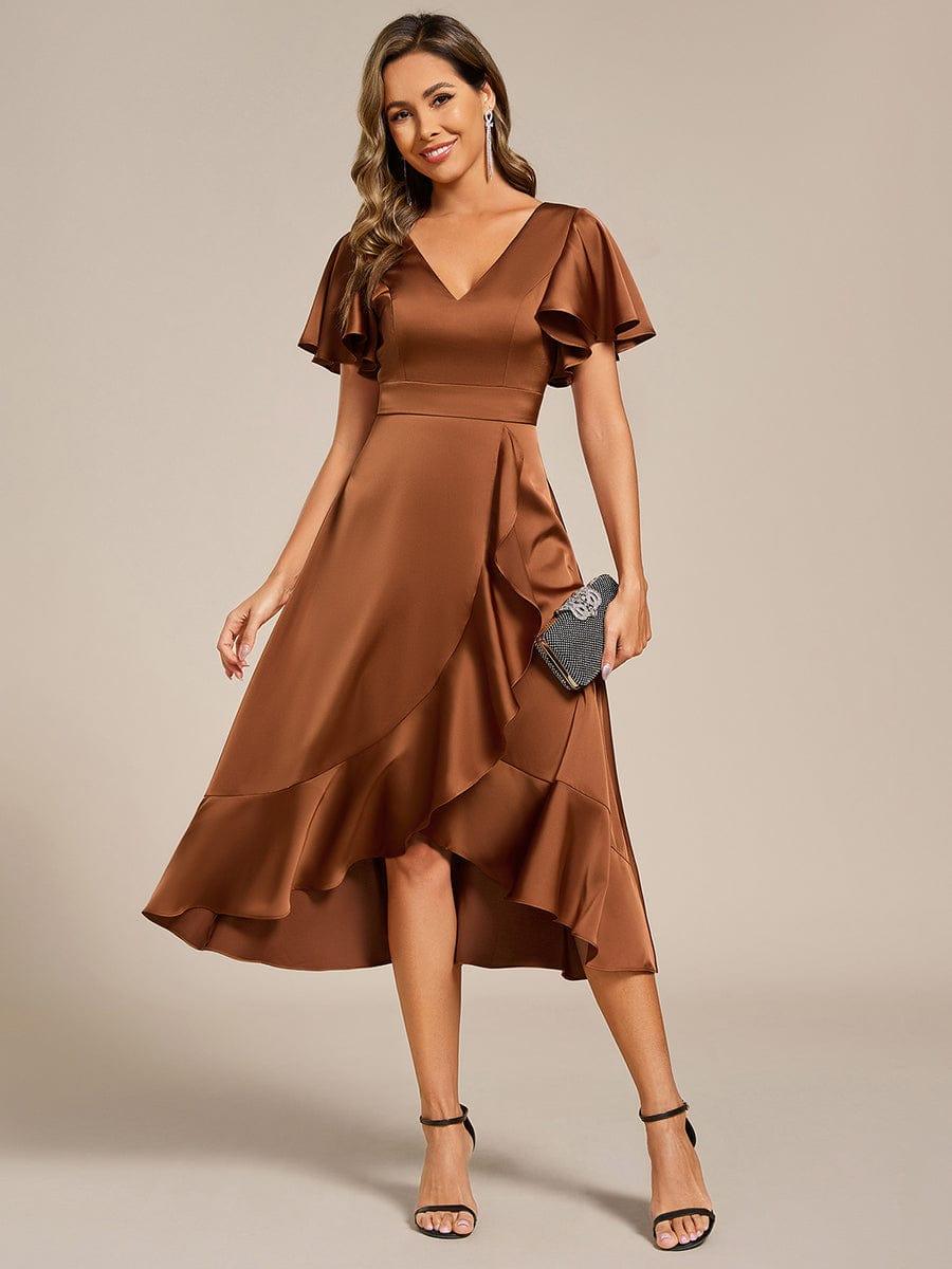 Saige Satin Midi Dress | Alaric & Cyniora London
