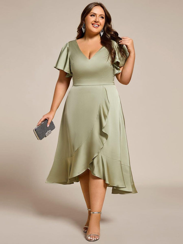 Saige Satin Midi Dress | Alaric & Cyniora London